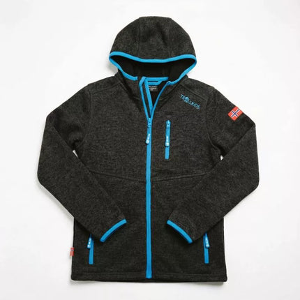 Trollkids vaikiška Jondalen XT striukė, Atlanto vandenyno spalvos (Jr 222-605), flisinis džemperis