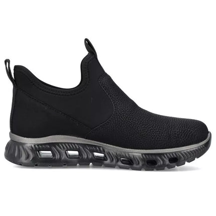 Rieker W RKR616 patogūs aulinukai be užsegimo, juodi