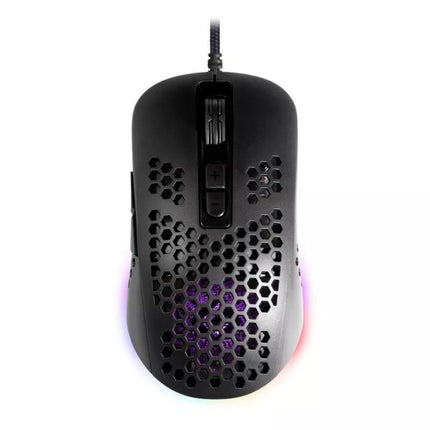 Defender Laidinė žaidimų pelė Shepard GM-620L Optinė 12800 DPI 7 mygtukų RGB apšvietimas 52620