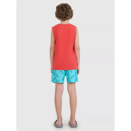 Boys' boardshorts 4F 4FJWSS25UBDSM121-47A