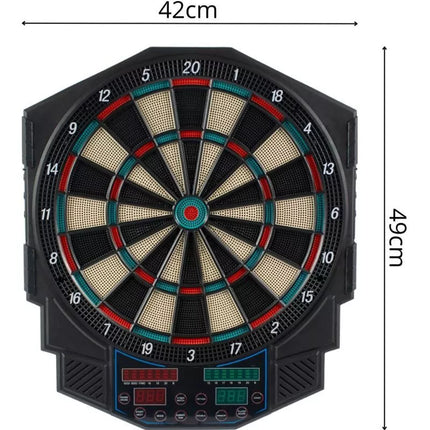 ELECTRONIC DART WITH POWER SUPPLY AND 4 COUNTERS 49CM ENERO PRO