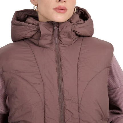 Women's vest 4F F299 dark brown 4FWAW25TVJAF299 80S