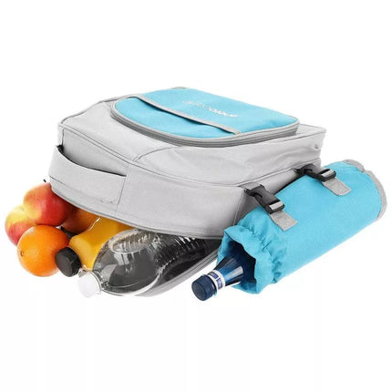 THERMAL PICNIC BACKPACK BLUE AND GREY 25L ENERO CAMP