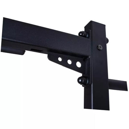 MEDINĖ IR METALINĖ GIMNASTIKOS SIENELĖ SU METALINIU SKERSINIU BENCHK 721B