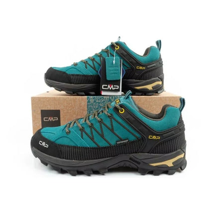 CMP Rigel vyriški trekingo sportiniai batai, vandeniui atsparūs, patvarūs, mėlyni.