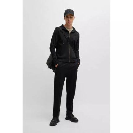 BOSS SNEAKER JONAH_RUNN_METH BLACK men's shoes (50513195-009)