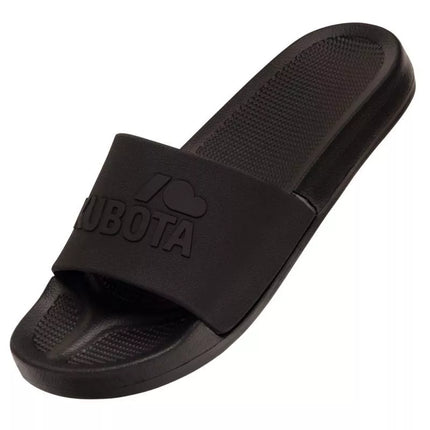 Kubota paprastos baseino šlepetės juodos K0000-101-004-23-1