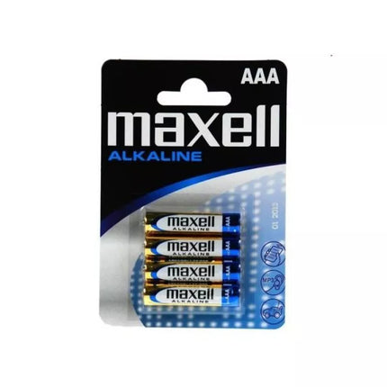 LR6 MAXELL AA baterijos, 4 vnt. lizdinė pakuotė