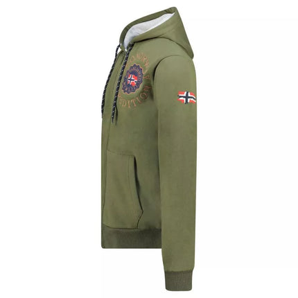 Geographical Norway Geganto DB 100 M džemperis WZ3028H/GN-Kaki