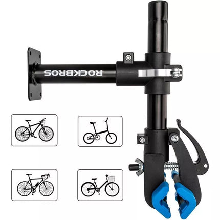 Rockbros 27210002001 Serviso stovas su greitaisiais fiksatoriais dviračiams - Juodas
