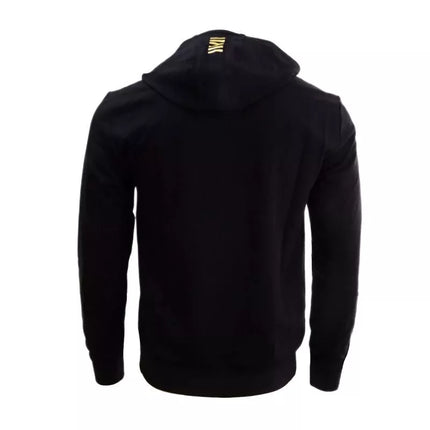 EA7 Emporio Armani Futer įprasto kirpimo džemperis su gobtuvu Juodas - 8NPM32PJVRZ