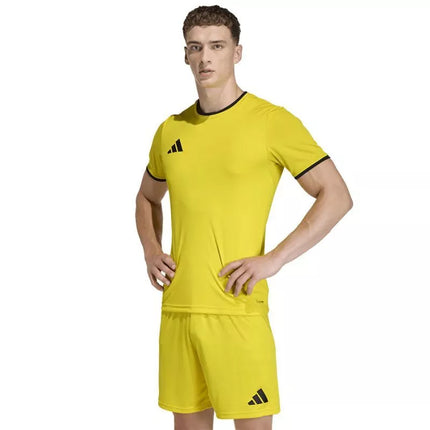 Vyriški adidas Entrada 26 marškinėliai geltoni JZ2502
