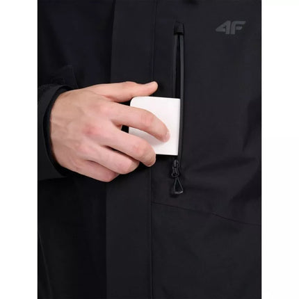 Men's trekking jacket 3 in 1 membrane 10000 4F 4FRAW25TTJAM1052-20S