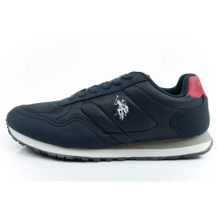 US Polo Assn sports shoes sneakers men's fashionable comfortable navy blue