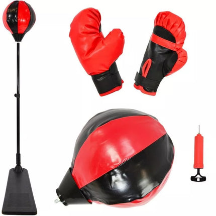 ENERO BOXING SET FOR CHILDREN ADJUSTABLE 75-128 CM AND GLOVES