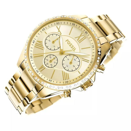 FOSSIL Modern Courier Chronograph BQ3378 Women's Watch + BOX
