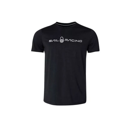 Vyriški juodi Sail Racing Bowman Tee marškinėliai
