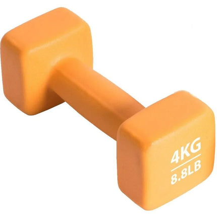 NEOPRENE Dumbbell 4KG PURE 2 IMPROVE 1 PC.