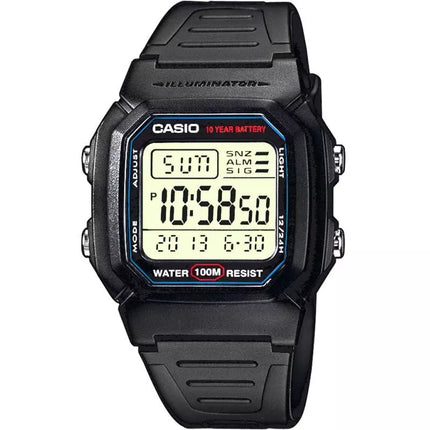 Vyriškas laikrodis CASIO W-800H-1AVDF + DĖŽUTĖ