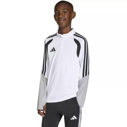 adidas Tiro 26 Competition Training Top for kids, white and gray KA7577