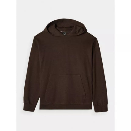 Men's sweatshirt with hood, open, 4F 4FWAW24TSWSM1310-80S