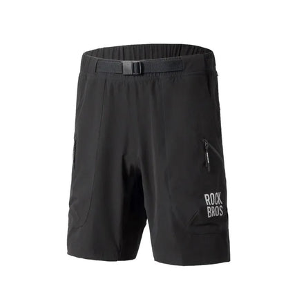 Rockbros YDDK015 šortai su diržu, dydis XXL – juodi