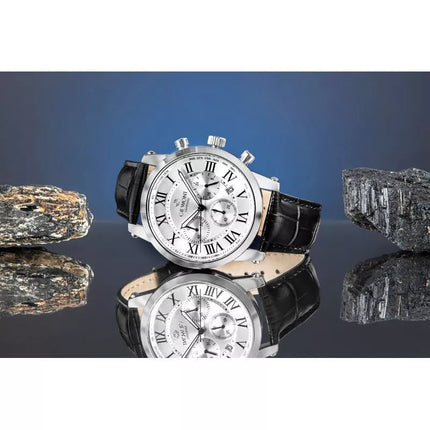 Giewont Chronograph Sapphire Silver Men's Watch GW6260-A1