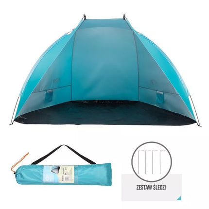 NILS CAMP NC8030 beach tent turquoise 260x120x120 cm