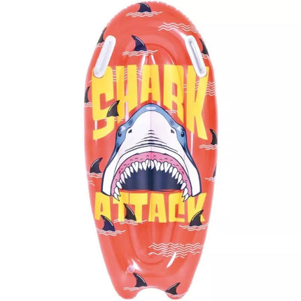 PRIPUČIAMA PLAUKIMO LENTA 100X50CM SHARK 35017 RAUDONA