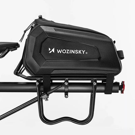 Wozinsky WSR-01B Dviračio bagažinės krepšys 9l - Juodas