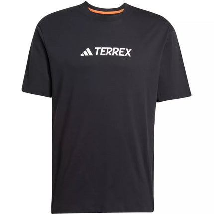 Vyriški adidas Terrex Classic Logo marškinėliai, juodi JF9143