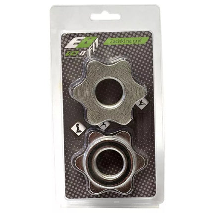 CHROMO STRYPO SPAUSTUVŲ RINKINYS IŠ 2 VNT. ENERO FIT FI28MM