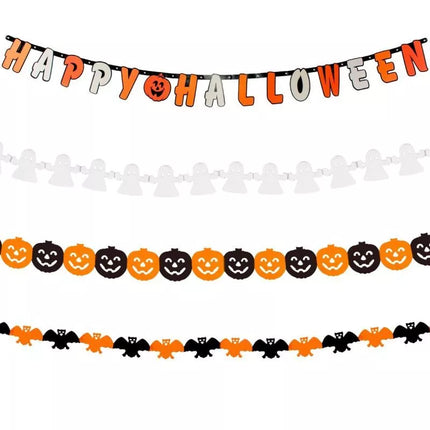 HAPPY HALLOWEEN DECORATION SET 14 PIECES