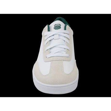 K-swiss sneakers COURT BALBOA WHITE/CLOUD DANCER/POSY GREEN-M (04735-168-M)