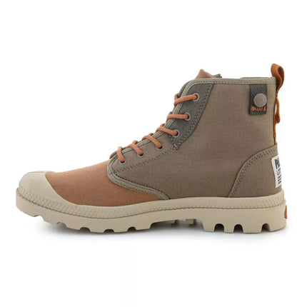 Palladium Men's Pampa Detroit Zip SU 04612-961-M Dusky Green/Brown