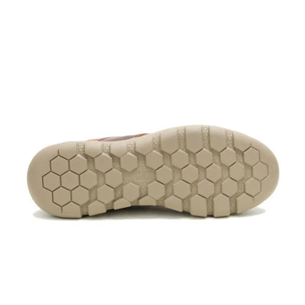 CATERPILLAR HEX LITE LEATHER BT BROWN SHOES (P726639)