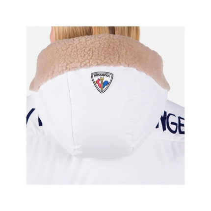 Rossignol W Yety Fleece bomber striukė balta