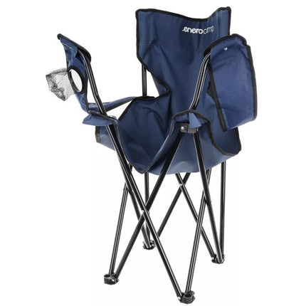FOLDING CAMPING CHAIR 50X50X80CM NAVY BLUE