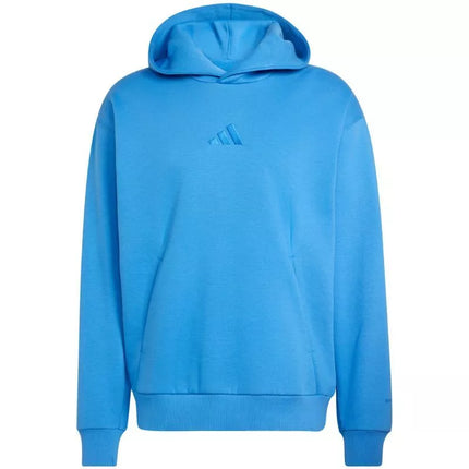 Vyrų adidas ALL SZN FLEECE Hoodies mėlyna KC3182