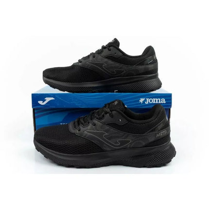 Joma Meta - Vyriški sportiniai bateliai bėgimui, lengvi, patogūs, ilgaamžiai, juodi