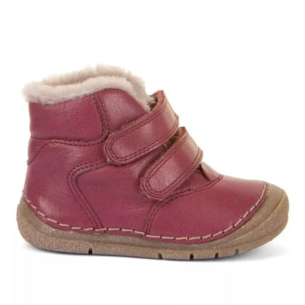 Froddo children's winter ankle boots, insulated, made of natural leather, lightweight