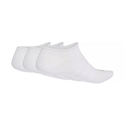 Adidas Thin&Light Sportswear No Show Socks 3 Pairs White JZ0534