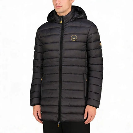 Geographical Norway men's jacket AMIGOMAP LONG HOOD DB BLACK MEN 233 BLACK (WZ5085H/GN-NOIR)