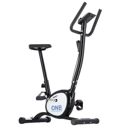 One Fitness RW3011 black mechanical bike