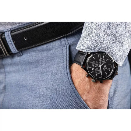 Giewont Chronograph Sapphire Black Men's Watch GW6310-A1