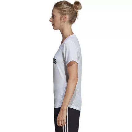 Adidas Moteriški D2M Logotipo Marškinėliai DU2080