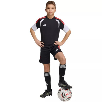 adidas Tiro 26 League kids' shorts black and red KA8814