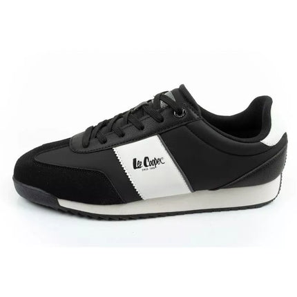 Lee Cooper sports shoes sneakers men's fashionable comfortable black