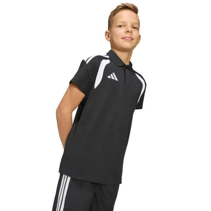 adidas Tiro 26 League Polo Shirt for Kids Black KF3407