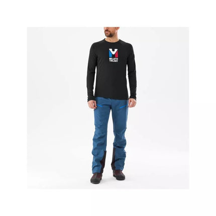 Millet M Trilogy Wool Ts Ls juoda apatinis trikotažas